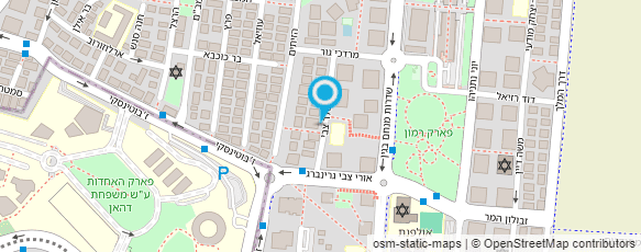 מפת הגעה אל דנציגר יוסי מפת הגעה אל דנציגר יוסי