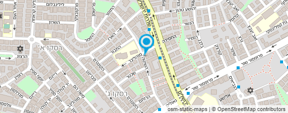 מפת הגעה אל ד"ר יהושע נויהוף