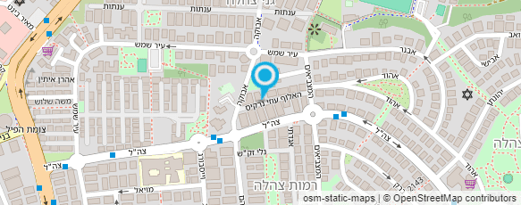 מפת הגעה אל ד"ר פעילן יעקב אורתופד