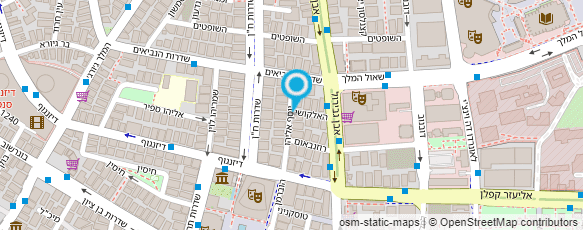 מפת הגעה אל ד"ר שלו צבי