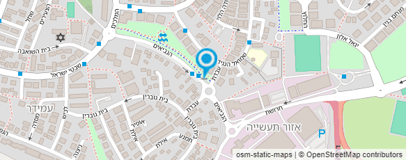 מפת הגעה אל מרכז שירות חוכמה