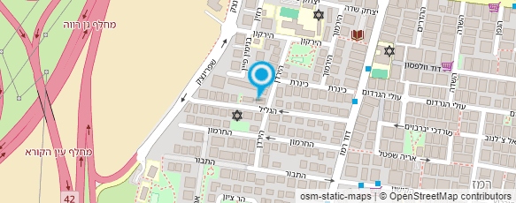 מפת הגעה אל אבס לוי