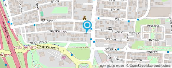 מפת הגעה אל מועצה דתית אזורית אור עקיבא