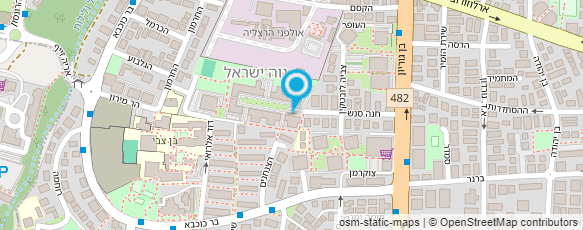 מפת הגעה אל א. ריסקין אדריכל