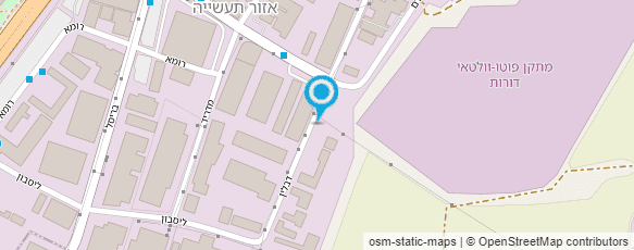 מפת הגעה אל מוסך אחים שאובי בע"מ