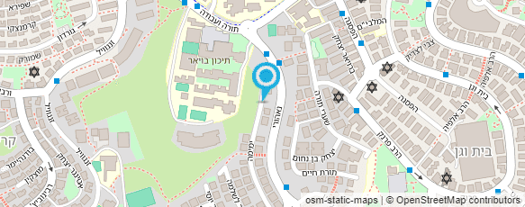 מפת הגעה אל מאיה צח - קוסמטיקאית פרא-רפואית; קלינית מפת הגעה אל מאיה צח - קוסמטיקאית פרא-רפואית; קלינית