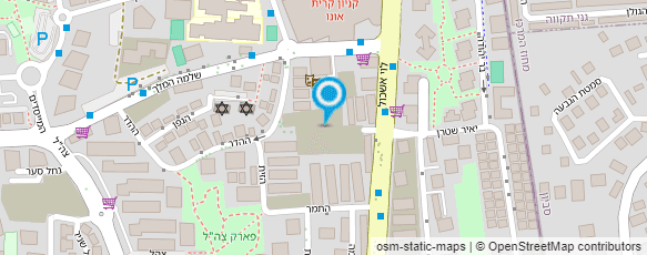 מפת הגעה אל מרכז התריסים והחלונות