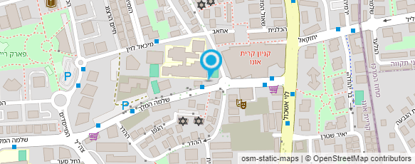 מפת הגעה אל תיכון ע"ש "בן-צבי"