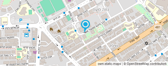 מפת הגעה אל מע"ש - "בית ישראל"