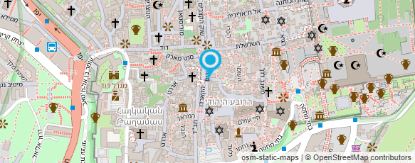 מפת הגעה אל חצר ברובע