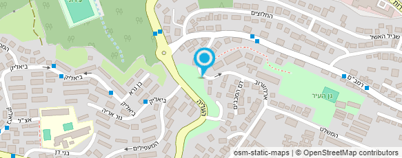 מפת הגעה אל יחידת שיקום פסיכיאטרי