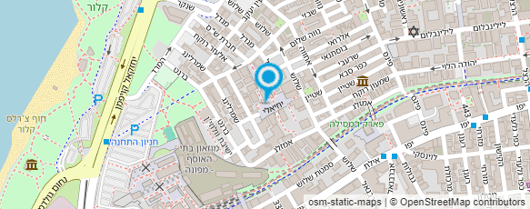 מפת הגעה אל מרכז סוזן דלל למחול ולתיאטרון