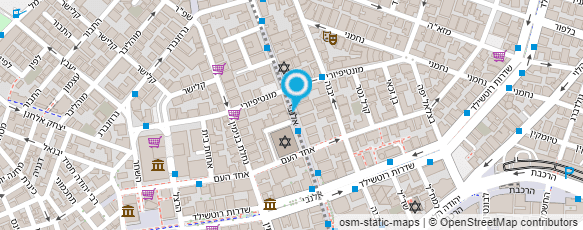 מפת הגעה אל צילומי בורוכוב בע"מ