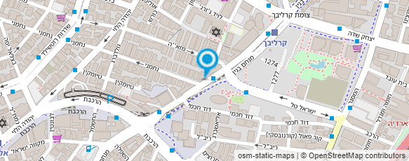 מפת הגעה אל קולקר דוד ושות'