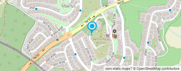 מפת הגעה אל אילן גבע