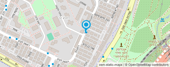 מפת הגעה אל אולפנא תורנית לבנות אשדוד