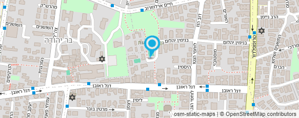 מפת הגעה אל אלחייני דניאל