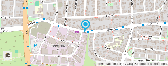 מפת הגעה אל פרץ מנצור תעשיות בע"מ