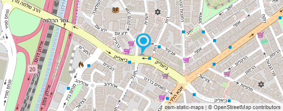 מפת הגעה אל בהדונס רמת גן