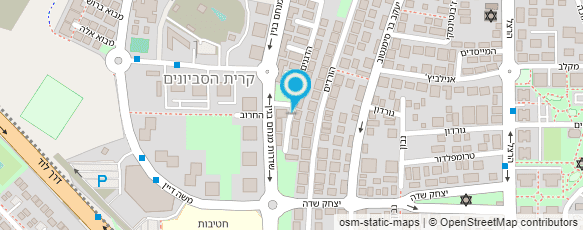 מפת הגעה אל אב הטכנאי יעקב דנון
