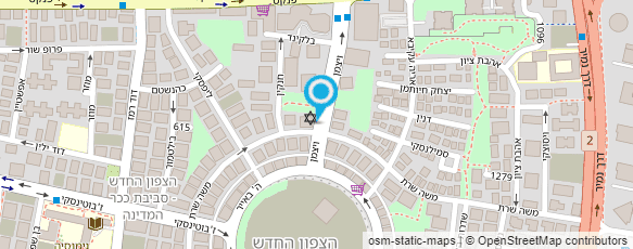 מפת הגעה אל ד"ר דינאי דורון