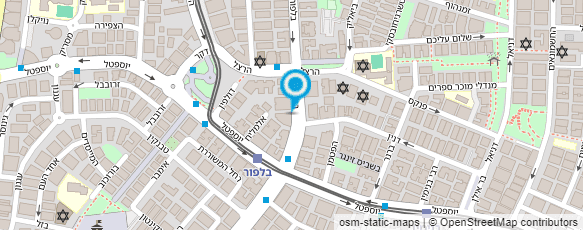 מפת הגעה אל קיוסק ריקו