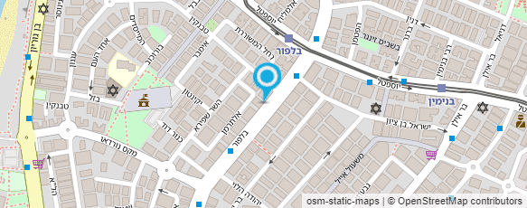 מפת הגעה אל רובינה ציון