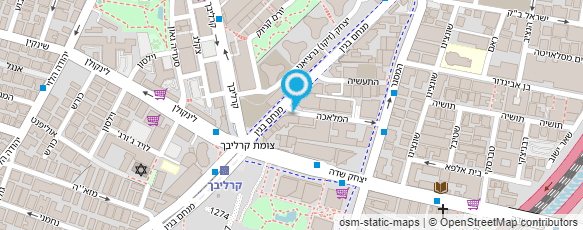 מפת הגעה אל "חמד" חברה לשיכון ולדיור בע"מ