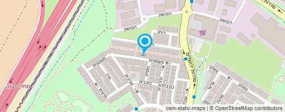 מפת הגעה אל ברוך חיים