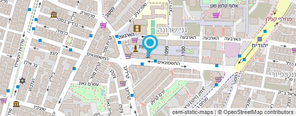 מפת הגעה אל ש. רוזנברג שיווק בשר בע"מ