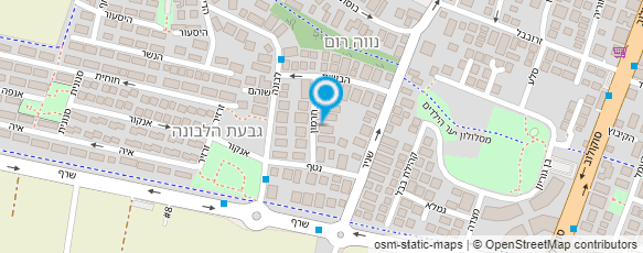 מפת הגעה אל בר אור הוצאה לאור בע"מ