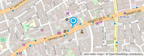 מפת הגעה אל מספרת זלמן