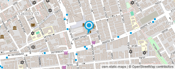 מפת הגעה אל רשת ספריות עירוניות