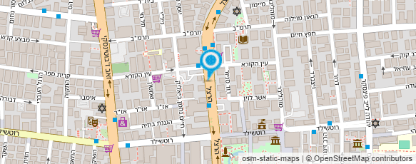 מפת הגעה אל תחנת דלק סונול