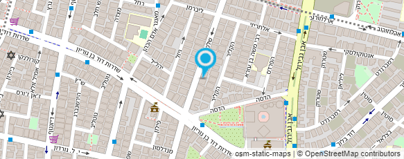 מפת הגעה אל יעבץ - מערכות מיפוי ממוחשבות בע"מ