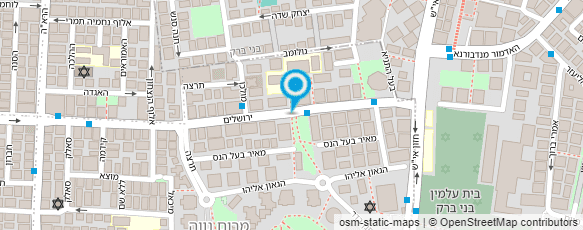 מפת הגעה אל ציפי טורם - קלינאית תקשורת