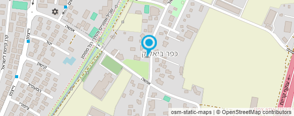 מפת הגעה אל יערי משה ובניו בע"מ