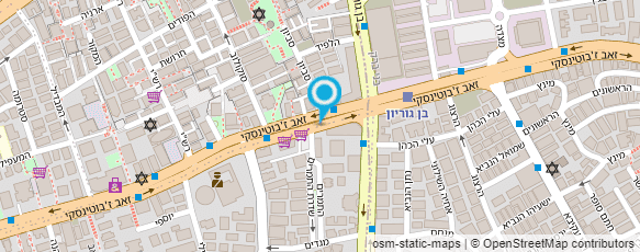 מפת הגעה אל עו"ד טובה פריד מפת הגעה אל עו"ד טובה פריד