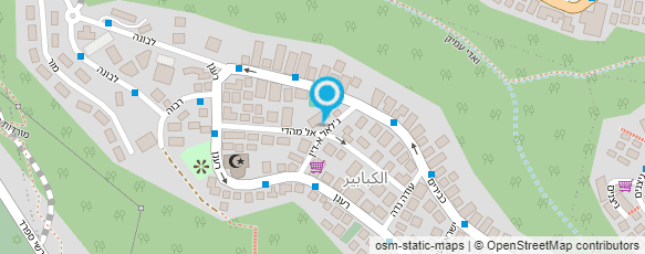 מפת הגעה אל אחמדיה - בי"ס ממלכתי