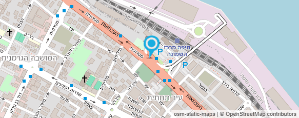 מפת הגעה אל אלום פ. פרלה בע"מ