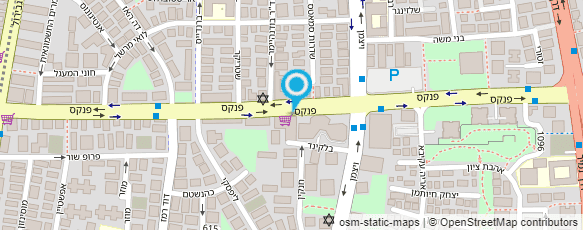 מפת הגעה אל בירמן אינג' דוד