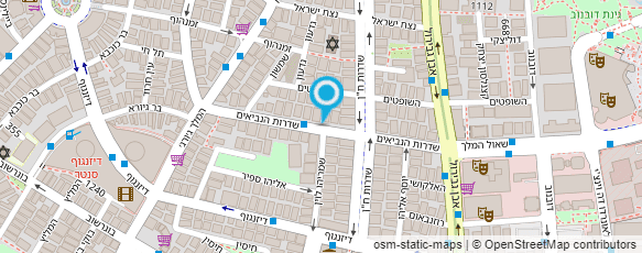 מפת הגעה אל יואב מסר אדריכלים בע"מ