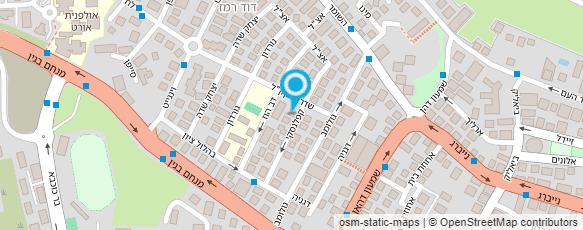 מפת הגעה אל גדעון מנשה