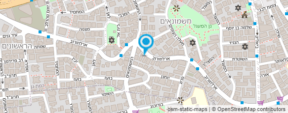 מפת הגעה אל מזרחי צדוק