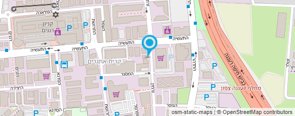 מפת הגעה אל תוניר יעוץ ופיתוח בע"מ