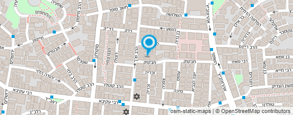 מפת הגעה אל למברגר הרב אברהם יחיאל