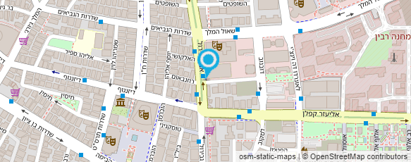 מפת הגעה אל אש מפת הגעה אל אש