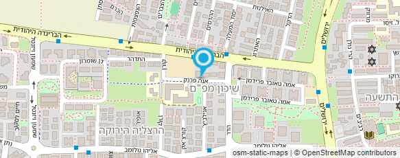 מפת הגעה אל בית ההורים העירוני הרצליה מפת הגעה אל בית ההורים העירוני הרצליה