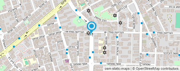 מפת הגעה אל גלוסקא דני