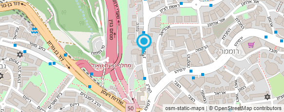 מפת הגעה אל מגן דוד אדום בישראל